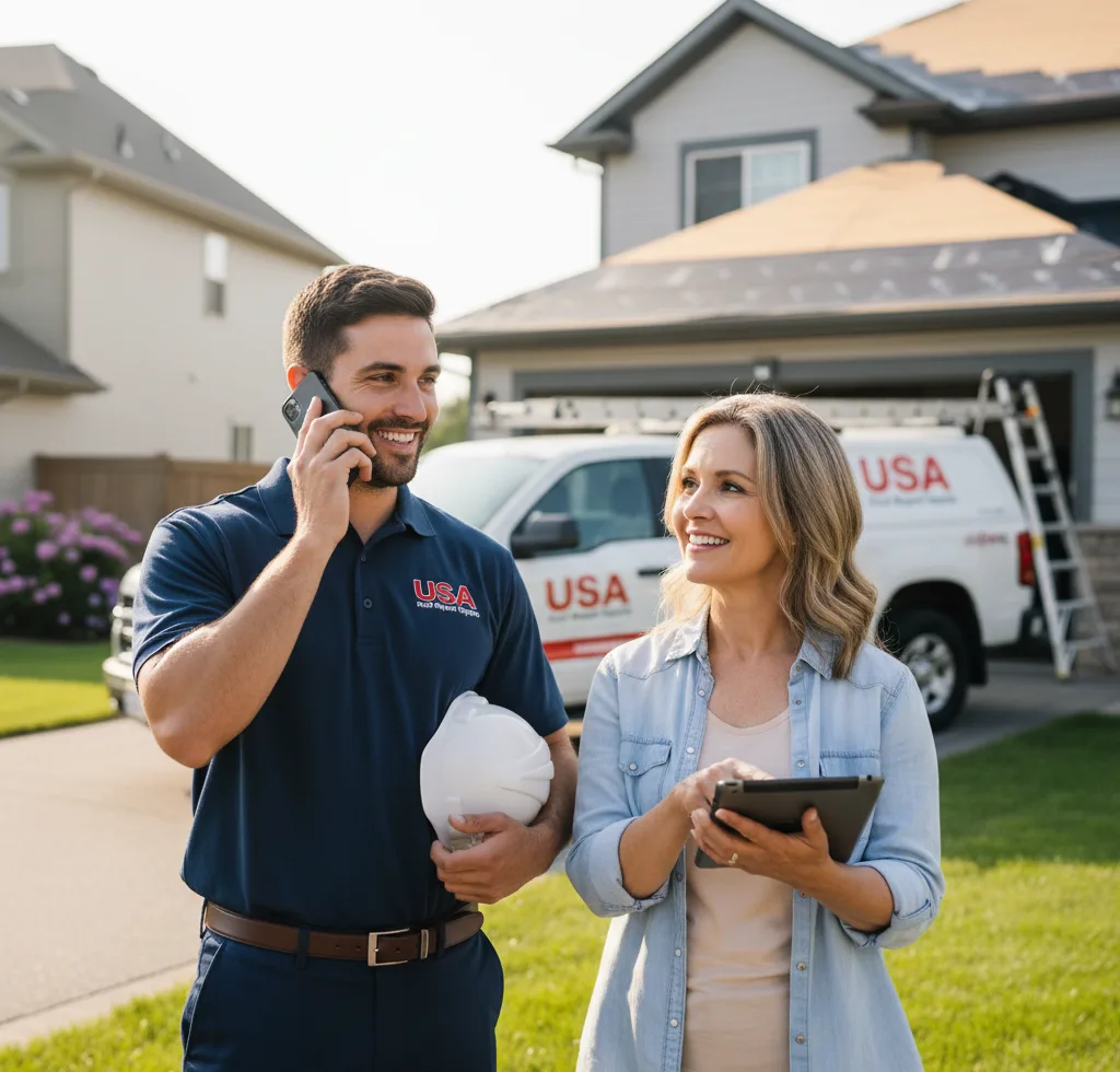 USA Roof Repair Experts customer support in King William